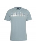 Barbour Thurford Crew Neck Logo Tee In Lead - MTS1275BU24