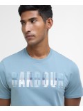 Barbour Thurford Crew Neck Logo Tee In Lead - MTS1275BU24