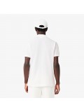 Lacoste Men's Classic Fit Pique L1212 Polo Shirt In White