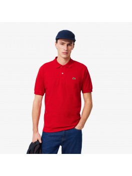Lacoste Men's Classic Fit L1212 Polo Shirt In Red