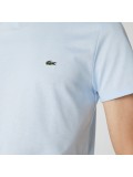 Lacoste Men's Crew Neck Pima Cotton Jersey T-shirt In Light Blue - TH6709 00 T01 