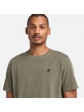 Timberland Men's Garment T Shirt In Green- TB 0A5YAY A58