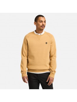 Timberland Men's Exeter Loopback Crewneck Sweatshirt for Men in Yellow - TB 0A2F78 EH3
