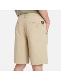 Timberland Men's Poplin Chino Shorts for Men in Beige - TB0A5U2KDH4