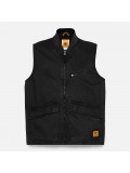 Timberland Washed Canvas Gilet for Men in Black - Style TB0A6GF7001