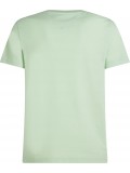 Tommy Hilfiger Stretch Slim Fit T-Shirt In Opal Green  - Style MW0MW10800LXY