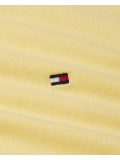 Tommy Hilfiger Flag Embroidery Drawstring Hoody In Yellow - MW0MW37235 ZF0