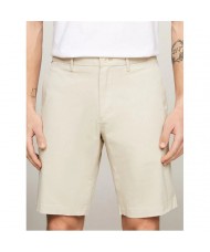 Tommy Hilfiger 1985 Collection Brooklyn Twill Shorts In Washed Stone MW0MW25363 AEV