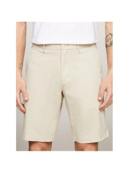 Tommy Hilfiger 1985 Collection Brooklyn Twill Shorts In Washed Stone MW0MW25363 AEV