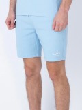 Luke "Staggering" Sweat Shorts in Sky Blue - M730383