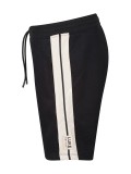 Luke "Kings" Vintage Tape Sweat Shorts In Black 