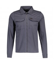 Luke 1977 Corinth Lightweight Overshirt in Charcoal Grey - M80703