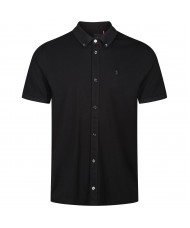 Luke 1977 Neville Men's Modal Blend Button Down Short Sleeve Shirt - M790852