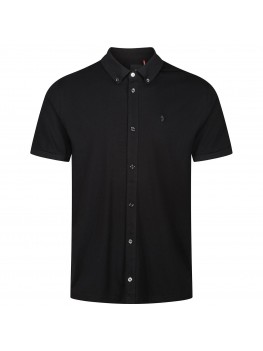 Luke 1977 Neville Men's Modal Blend Button Down Short Sleeve Shirt - M790852