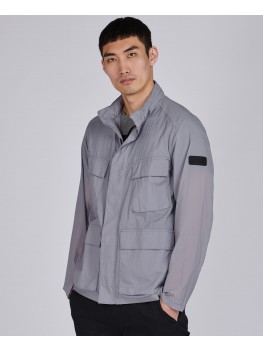 Barbour International Atholl Casual Jacket In Chrome - MCA0705CH31