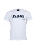 Barbour International Essential Large Logo T-Shirt In White - MTS0369WH11