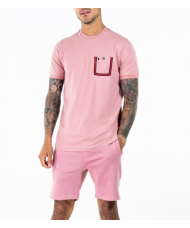 Luke Dr Dolittle Crew Neck T Shirt In Pink - M560101