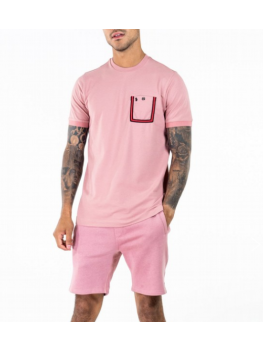 Luke Dr Dolittle Crew Neck T Shirt In Pink - M560101