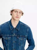 Levi's Trucker Denim Jacket In Dark Blue Style # 723340466 