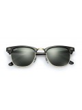 Ray-Ban Classic Clubmaster - Green G-15 Lenses & Black Frame - RB3016 W0365 5121 145 3N