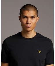 Lyle & Scott Crew Neck T-Shirt In Jet Black - TS400V