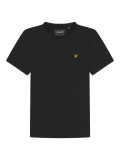 Lyle & Scott Crew Neck T-Shirt In Jet Black - TS400V
