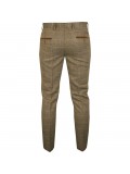 Marc Darcy 'Ted' - Tan Tweed Check Trousers