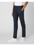 Remus Uomo X-Slim Wool Rich Trouser In Navy Blue - 4_72324_78