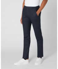 Remus Uomo X-Slim Wool Rich Trouser In Navy Blue - 4_72324_78