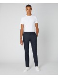 Remus Uomo X-Slim Wool Rich Trouser In Navy Blue - 4_72324_78