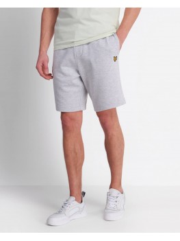 Lyle & Scott Sweat Short In Light Grey Marl - ML414VTR