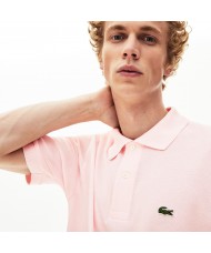 Lacoste Men's Classic Fit L1212 Polo Shirt In Pale Pink