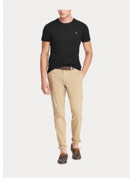 custom slim fit interlock polo